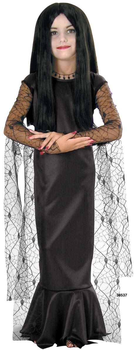 kids costume morticia kids costume wpc retail group