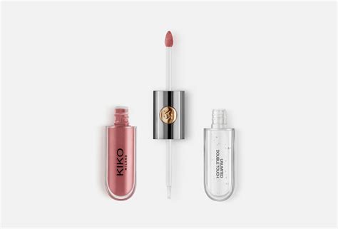 KIKO MILANO Жидкая помада и блеск для губ 2 в 1 UNLIMITED DOUBLE TOUCH ...