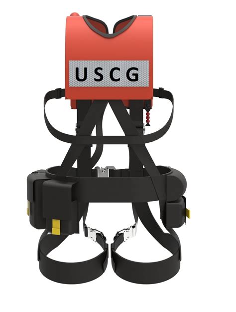 497 Cg Triton Harness With Integrated Flotation Vest W Uscg Markings