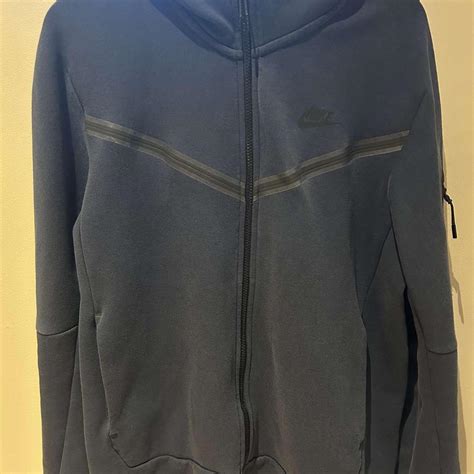 Navy Nike Tech Fleece Size Medium Fits True To Depop