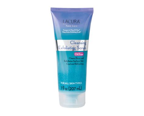 Lacura Facial Cleansers Exfoliating Scrub And Foaming Cleanser Aldi Us