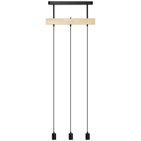 Homcom Lampa Suspendata In Stil Industrial Cu Becuri Candelabru