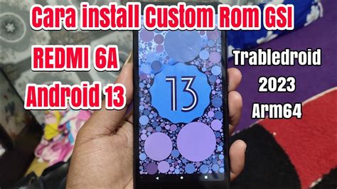 Cara Install Custom Rom Android Xiomi Redmi A Terbaru Youtube