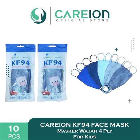 Jual Careion Masker Kf Ply Anak Gradation Series Isi Pcs