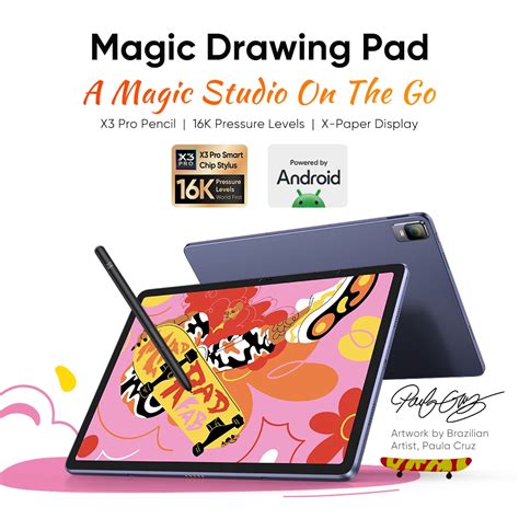 Xppen Magic Drawing Pad With X Pro Pencil Support K Pressure Levels