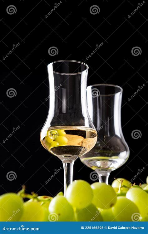 Italian Golden Grappa Drink Stock Image - Image of liquor, italian: 225166295