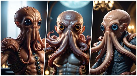 Artstation Movie Still Life Half Human Half Octopus 4k Artworks