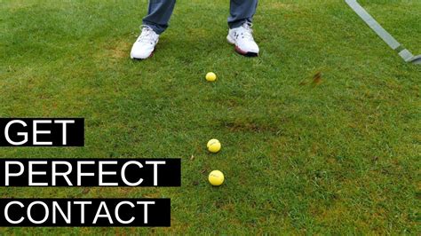 Hit The Golf Ball First The Easy Swing Drill Youtube