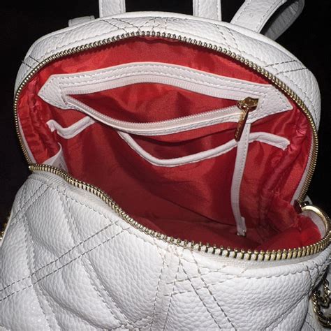 Sprayground Riviera Savage White Gold Backpack Depop