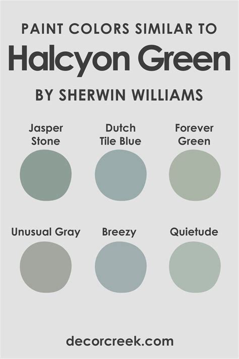 Halcyon Green Sw By Sherwin Williams Decorcreek Blue Green