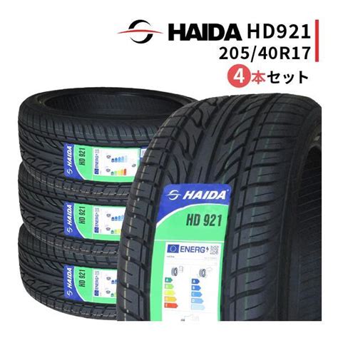 4本セット 205 40R17 2023年製造 新品サマータイヤ HAIDA HD921 205 40 17 hd hd921 205