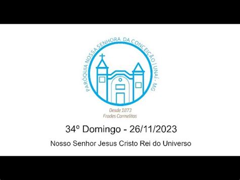 1 º Dia da Novena Imaculada Conceição de Maria 29 11 2023 YouTube