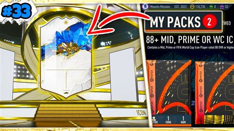 OPENING 2 X 88 PRIME OR WC ICON PACKS YouTube