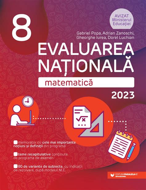 Exemple De Evaluare Nationala Matematica Image To U