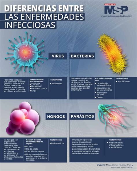 Diferencia Entre Enfermedades Infecciosas Y No Infecciosas Encuentra