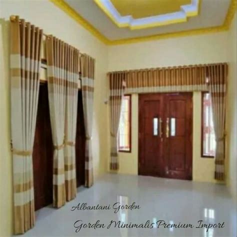 Jual Gorden Blackout Premium Import Gordyn Moderen Hordeng Jendela