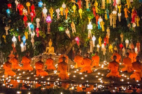 Yi Peng And Loy Krathong In Chiang Mai Thailand Lantern Festivals