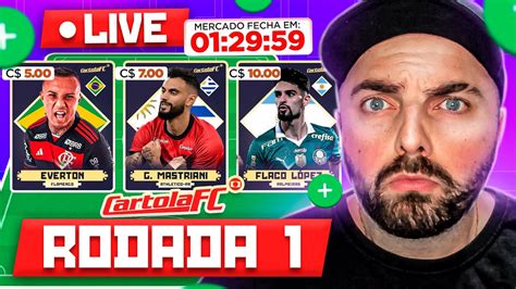 Live Cartola Fc Rodada Melhores Dicas P Mitar Youtube