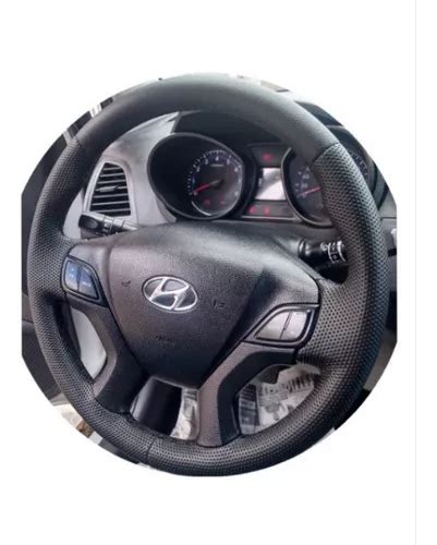 Capa De Volante Costurada Premium Hyundai Hb Mista Parcelamento