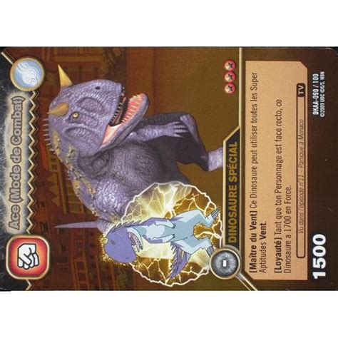 Carte Dinosaur King Ace(Mode De Combat) Dkaa-090/100 Holo dedans Jeux ...