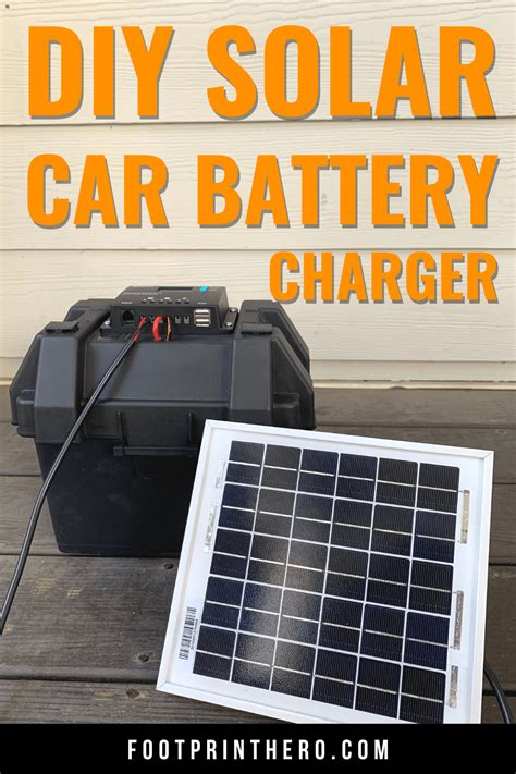 Make a solar car battery charger in JUST 4 steps! Turns out it's easy ...