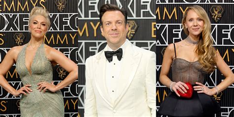 Jason Sudeikis Hannah Waddingham And ‘ted Lasso Stars Attend The Emmys