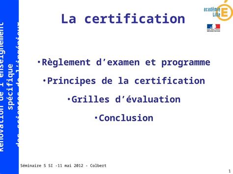 Ppt R Novation De Lenseignement Sp Cifique Des Sciences De Ling Nieur