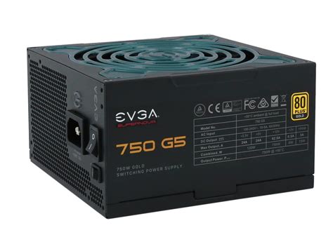 Evga Supernova 750 G5 750w Modular Power Supply