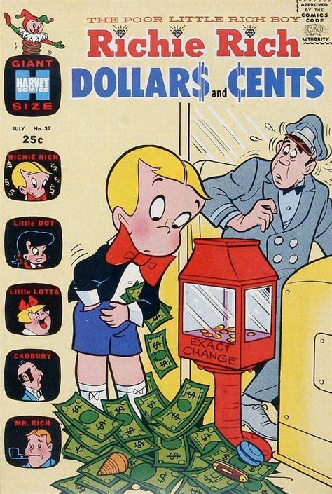 Richie Rich Dollars And Cents Vol 1 37 Harvey Comics Database Wiki