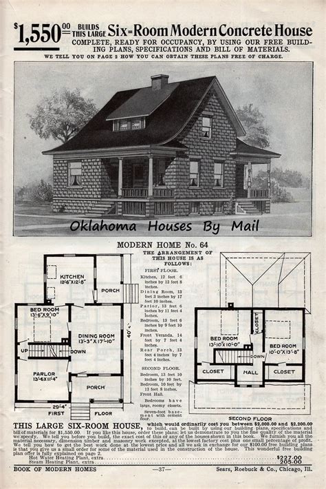 Sears 1908 4th Edition Pg37 Sears Modern Homes Catalog 190 Flickr