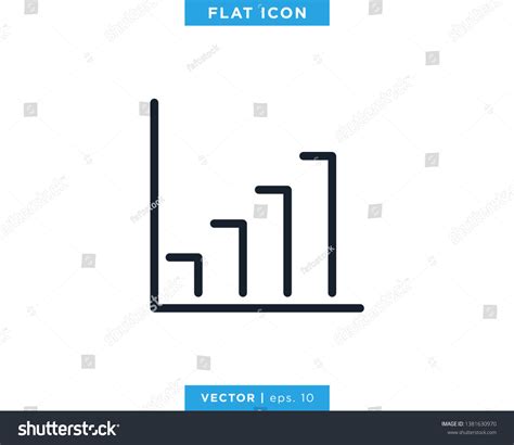 Finance Chart Business Growth Analytic Icon Stock Vector Royalty Free