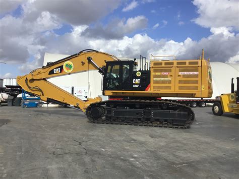 2021 Cat 374f L Used Excavator In San Diego Ca