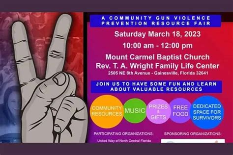 Gnv Gun Violence Prevention Fair To Be Held