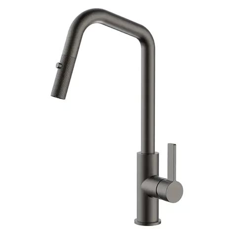 Black Kitchen Faucet Pull Out Kitchen Basin Faucet Water Taps With Pull Out Single Handle High ...