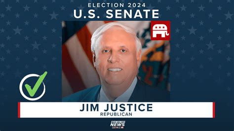 West Virginia Gov Jim Justice Wins Seat In Us Senate