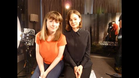 Far From The Madding Crowd Interviews Youtube