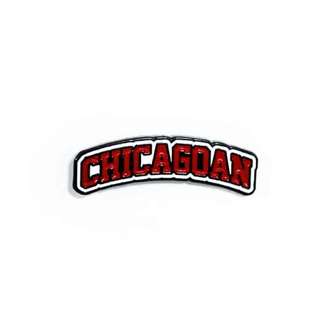 Reppin Pins See Red Chicagoan Pin