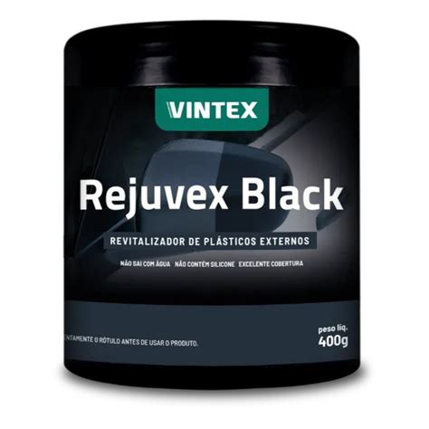 Rejuvex Black Revitalizador De Pl Stico G Vonixx