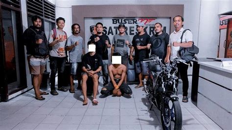 BREAKING NEWS Ketua Geng Motor Di Kendari Sultra Ditangkap Polisi Tiga