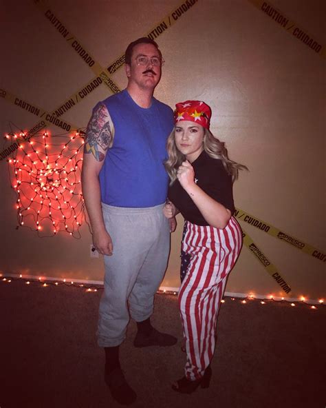 Couples Costume - Couples Halloween Costume - Rex Kwon Do and Kip - Napoleon Dynamite #couplesha ...