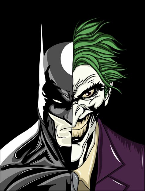 Introducir 83 Imagen Batman Joker Half Face Abzlocal Mx