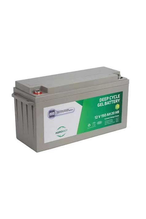 Agromot 12v 150 Ah Jel Akü Deep Cycle Nano Carbon Battery Fiyatı