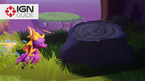 Spyro Reignited Trilogy Walkthrough Blue Wizard Hat Skill Point Ign