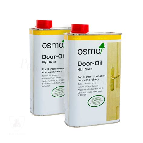 Osmo Door Oil 1 Litre Satin Or Raw Priory Polishes