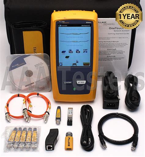 Fluke Networks Onetouch At 1t 3000 Copper Fiber Wireless Network Tester