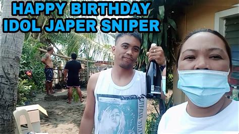 ANG AKING MUNTING RIGALO PARA KAY IDOL JAPER SNIPER YouTube