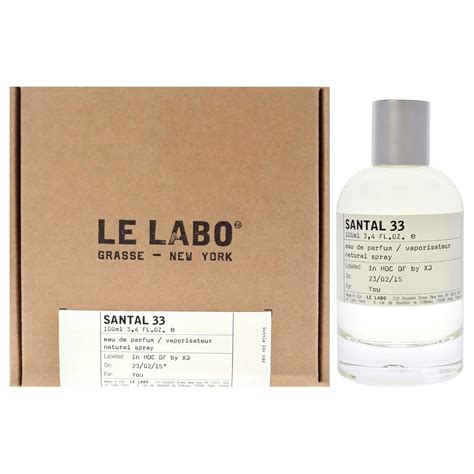 Eau De Parfum Le Labo Santal On As Ml