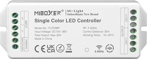 Miboxer FUT036P LED Single Color Controller Bol