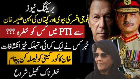 Big Breaking Aleema Khans Whatsapp Group Leak Imran Khan Solid