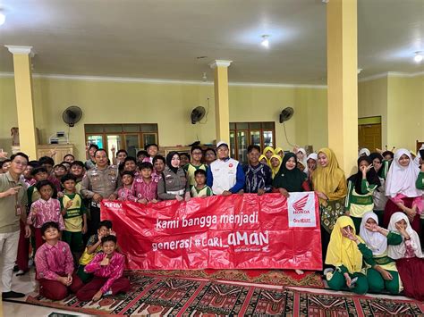 Perkuat Sinergi Dan Berikan Edukasi Safety Riding Untuk Murid Sd